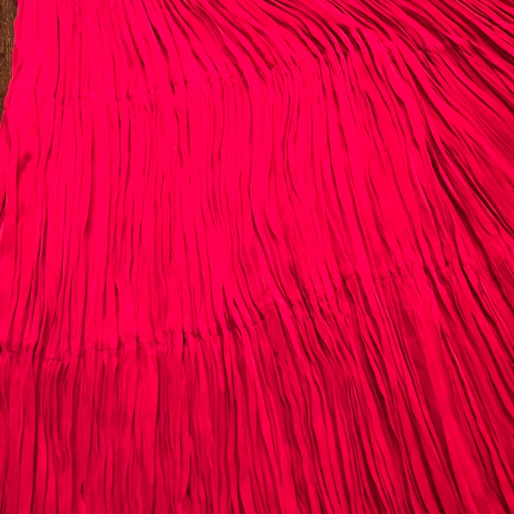 So Many Pleats! Longhorn by Niver Western Wear Size 3XL Maxi Skirt - Picture 6 of 8